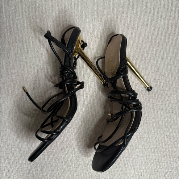 AZALEA WANG “Take The Leap With Me” Stiletto Sandals – White (Size 7.5) - Picture 4 of 6